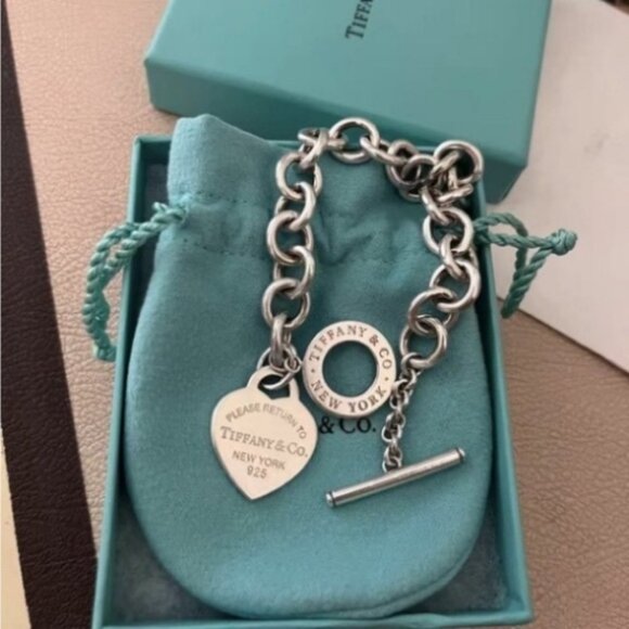 Tiffany & Co. Jewelry - Exquisite Tiffany & Co. Silver Toggle Design
